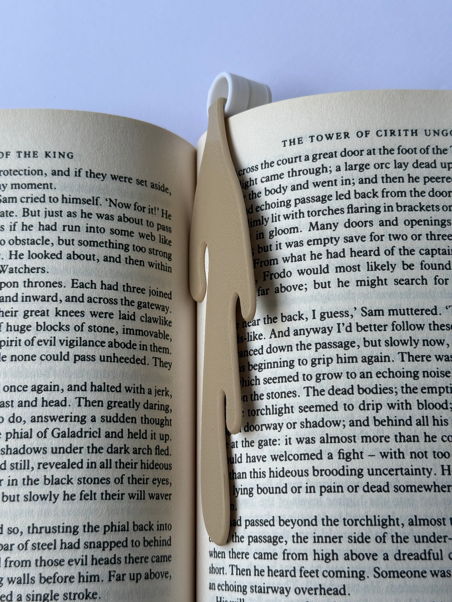 LARGE Drip Bookmark Coffee with Milk – 3D Printed Page Marker