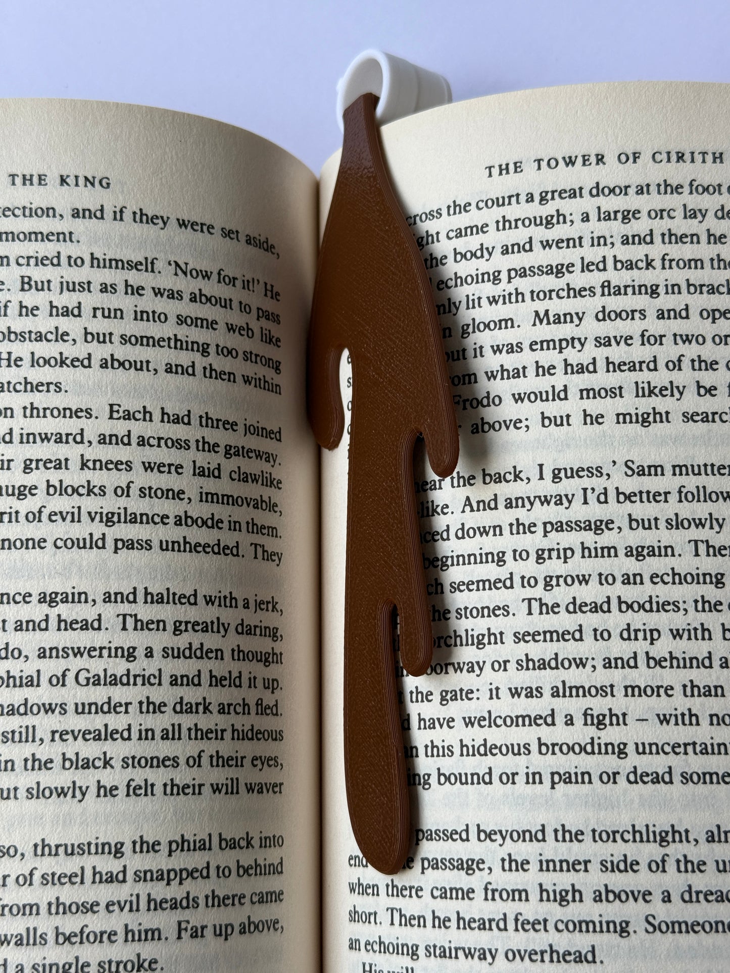 LARGE Drip Bookmark Hot Chocolate – 3D Printed Page Marker