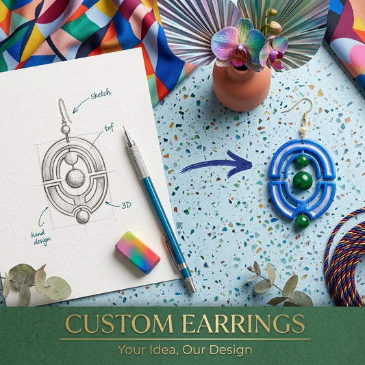 Custom Earring Design – Made From Your Idea