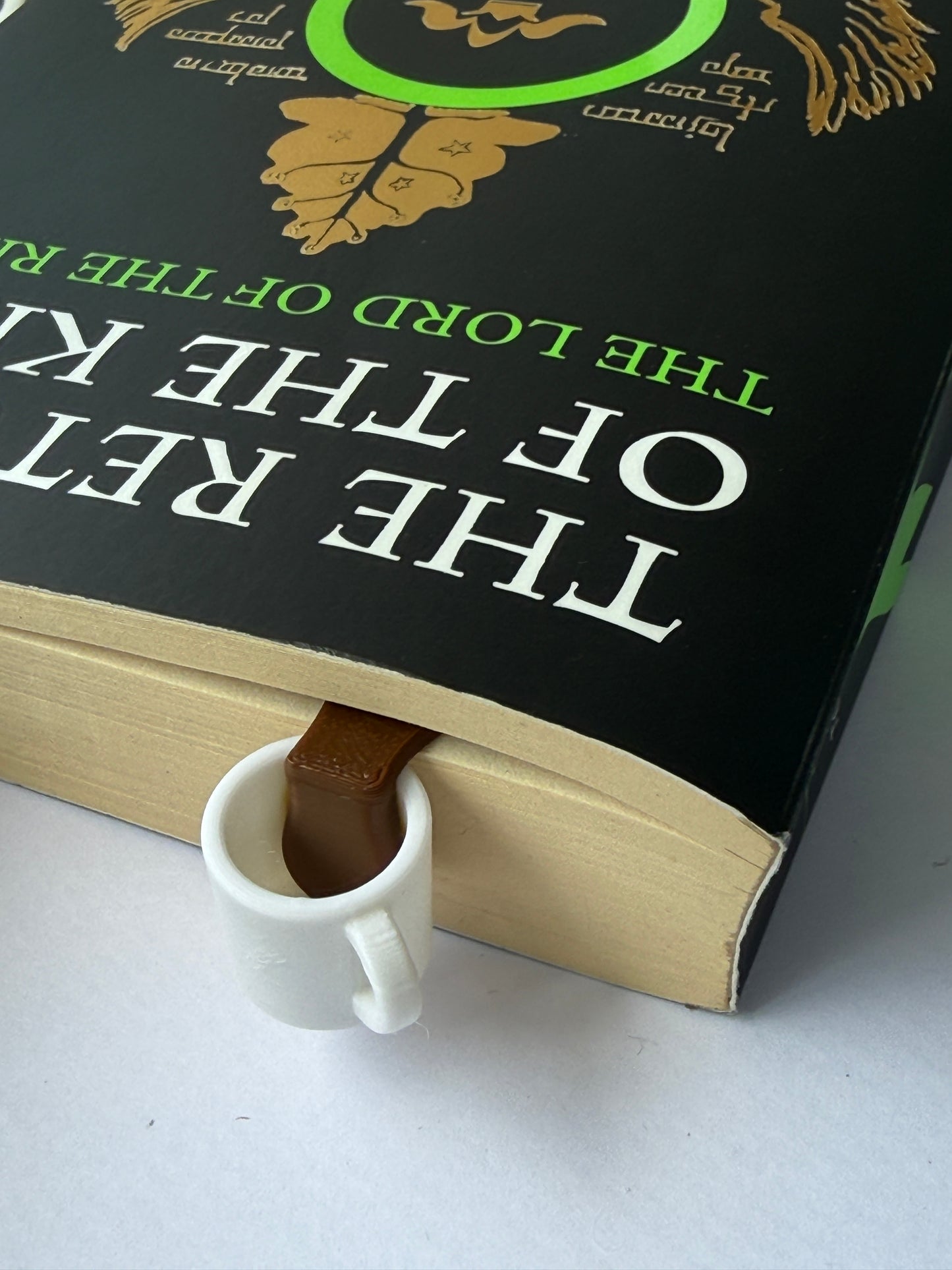 LARGE Drip Bookmark Hot Chocolate – 3D Printed Page Marker