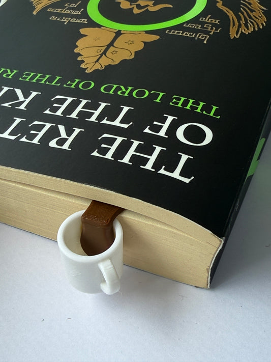 LARGE Drip Bookmark Hot Chocolate – 3D Printed Page Marker