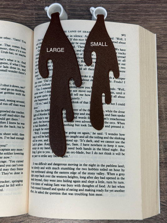 LARGE Drip Bookmark Hot Chocolate – 3D Printed Page Marker