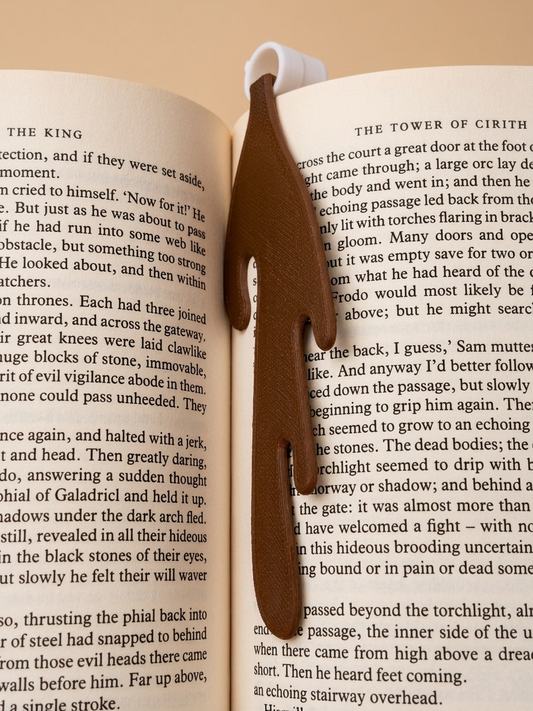 SMALL Drip Bookmark Hot Chocolate– 3D Printed Page Marker