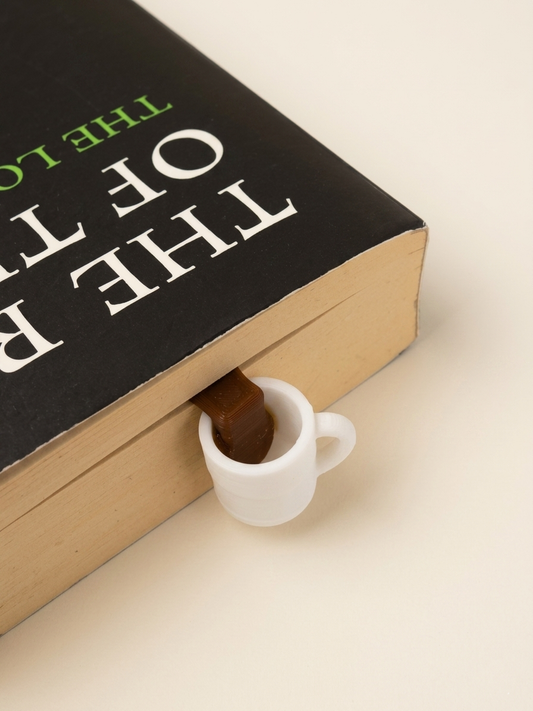 SMALL Drip Bookmark Hot Chocolate– 3D Printed Page Marker